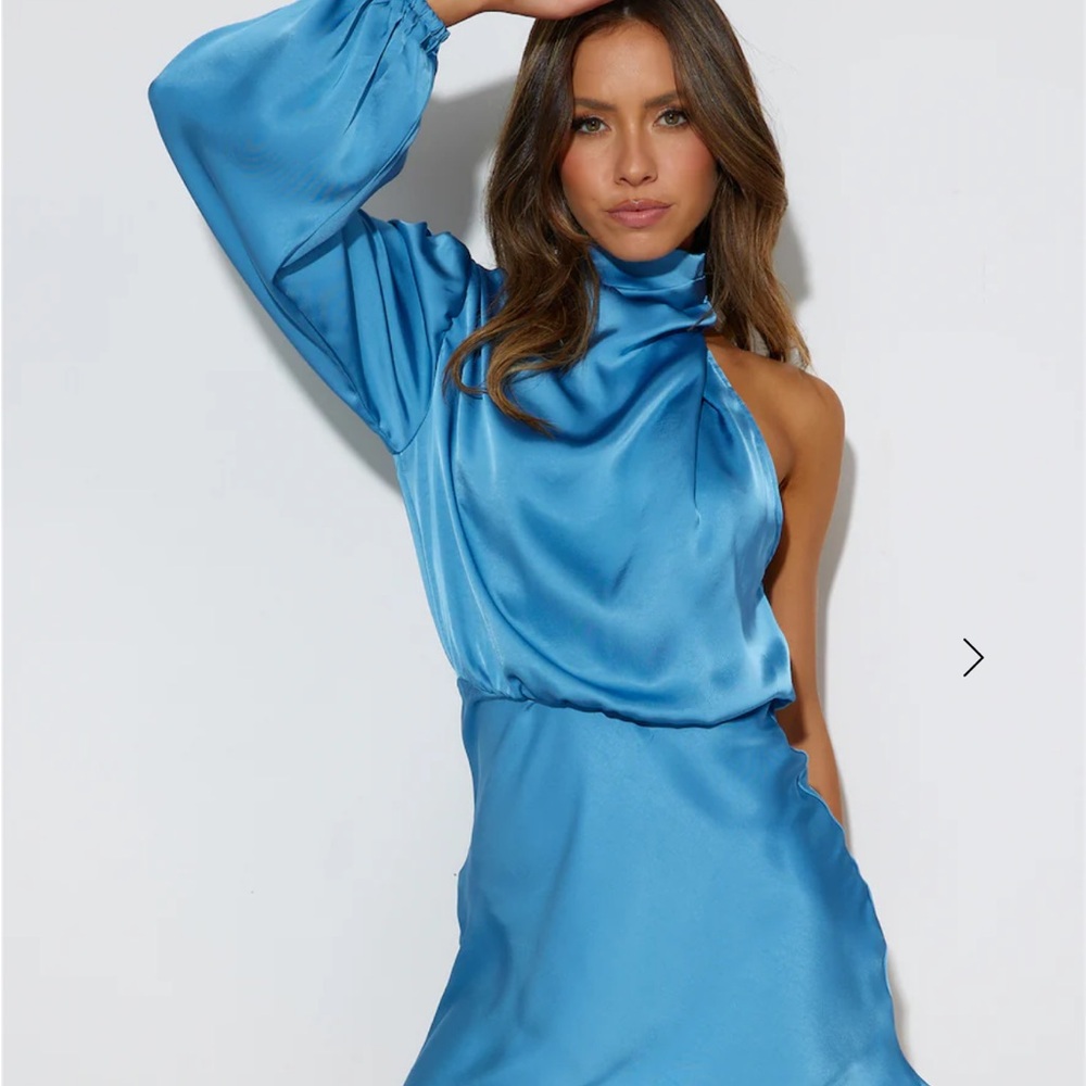 Hello Molly Meet Tonight Dress Light Blue